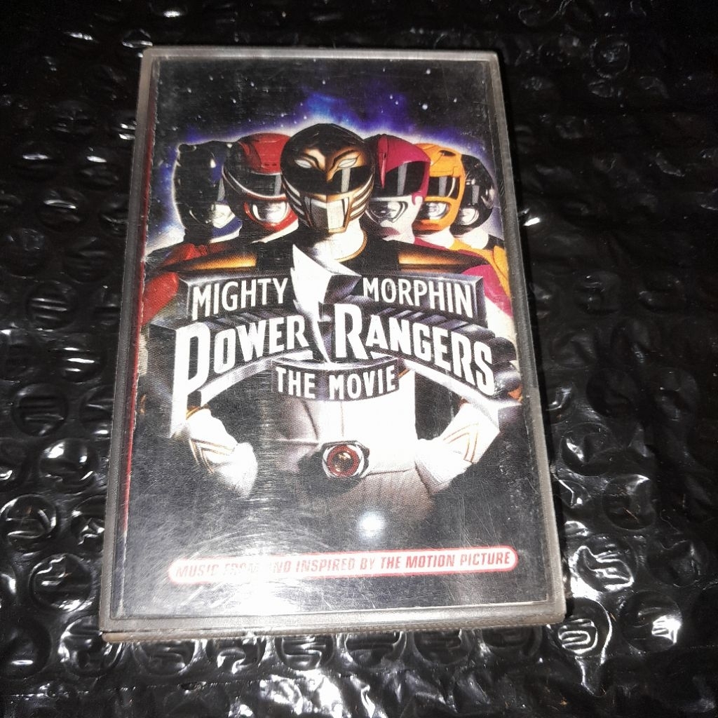 kaset pita ost power rangers the movie