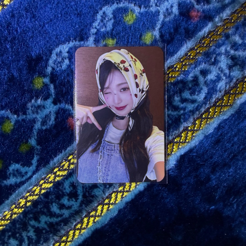 Official Photocard PC Wonyoung IVE 1st Tour Cinema