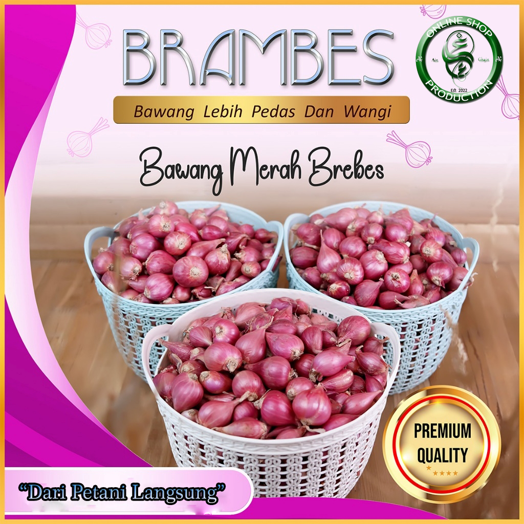 BAWANG MERAH ASLI BREBES DARI PETANI LANGSUNG