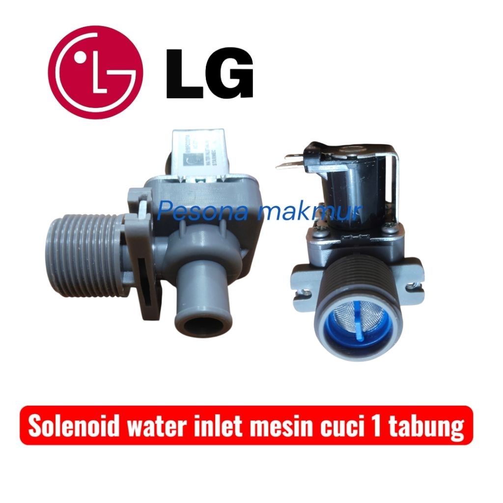 solenoid selenoid water inlet mesin cuci LG 1 tabung