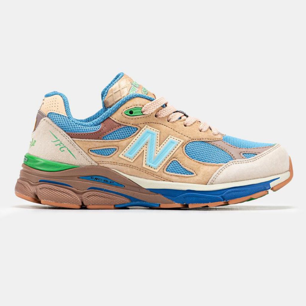 NB330 New Balance 990 V3 X Joe Freshgoods Made In Usa Sepatu Sneakers Fashion Streetwear Kasual Wani