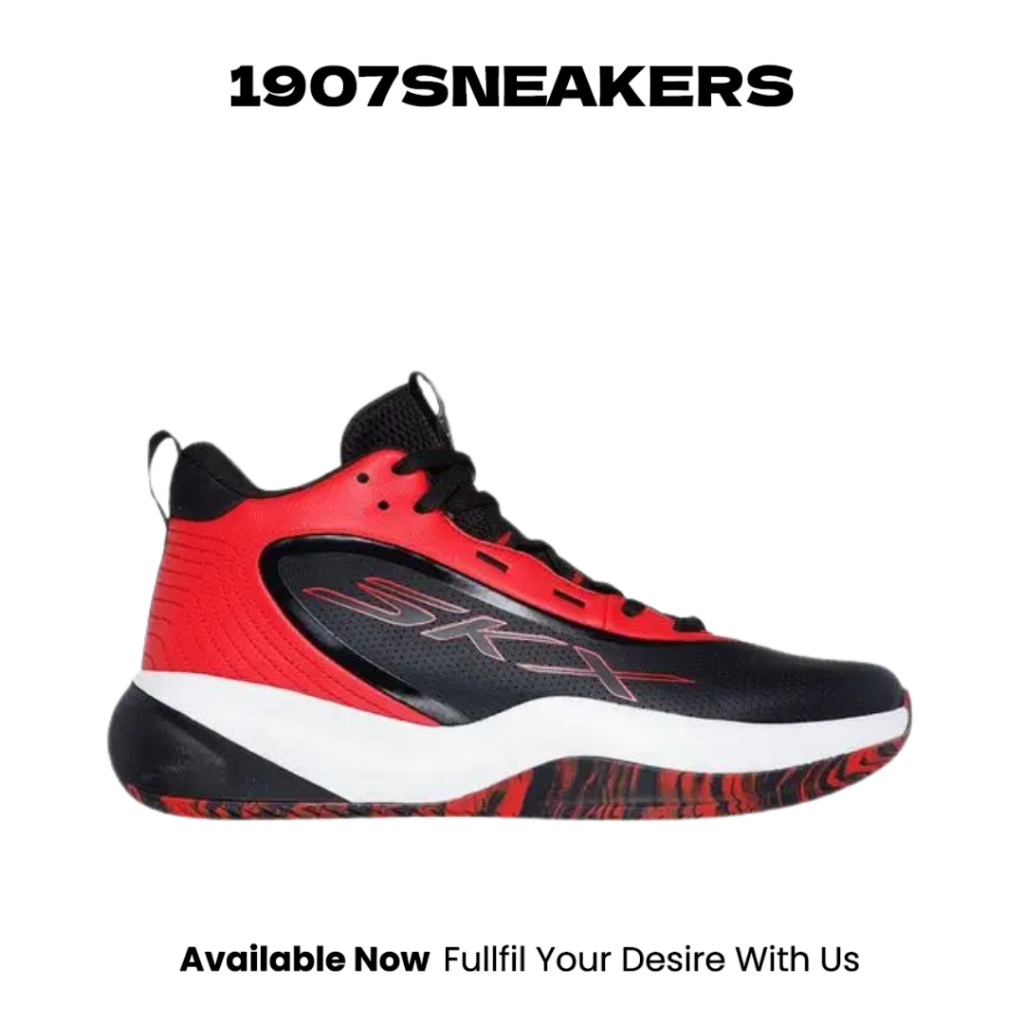 Sepatu Basket Pria Skechers Skx Resagrip - Black SKE253010BKR