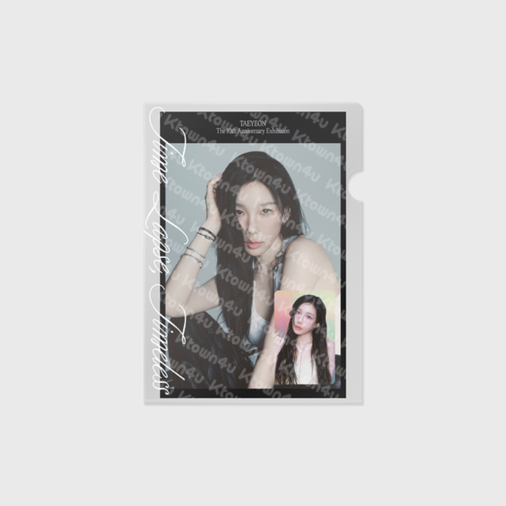 [PRE ORDER] MD POSTCARD + HOLOGRAM PHOTOCARD TAEYEON THE 10TH ANNIVERSARY TIME LAPSE TIMELESS GIRLS 