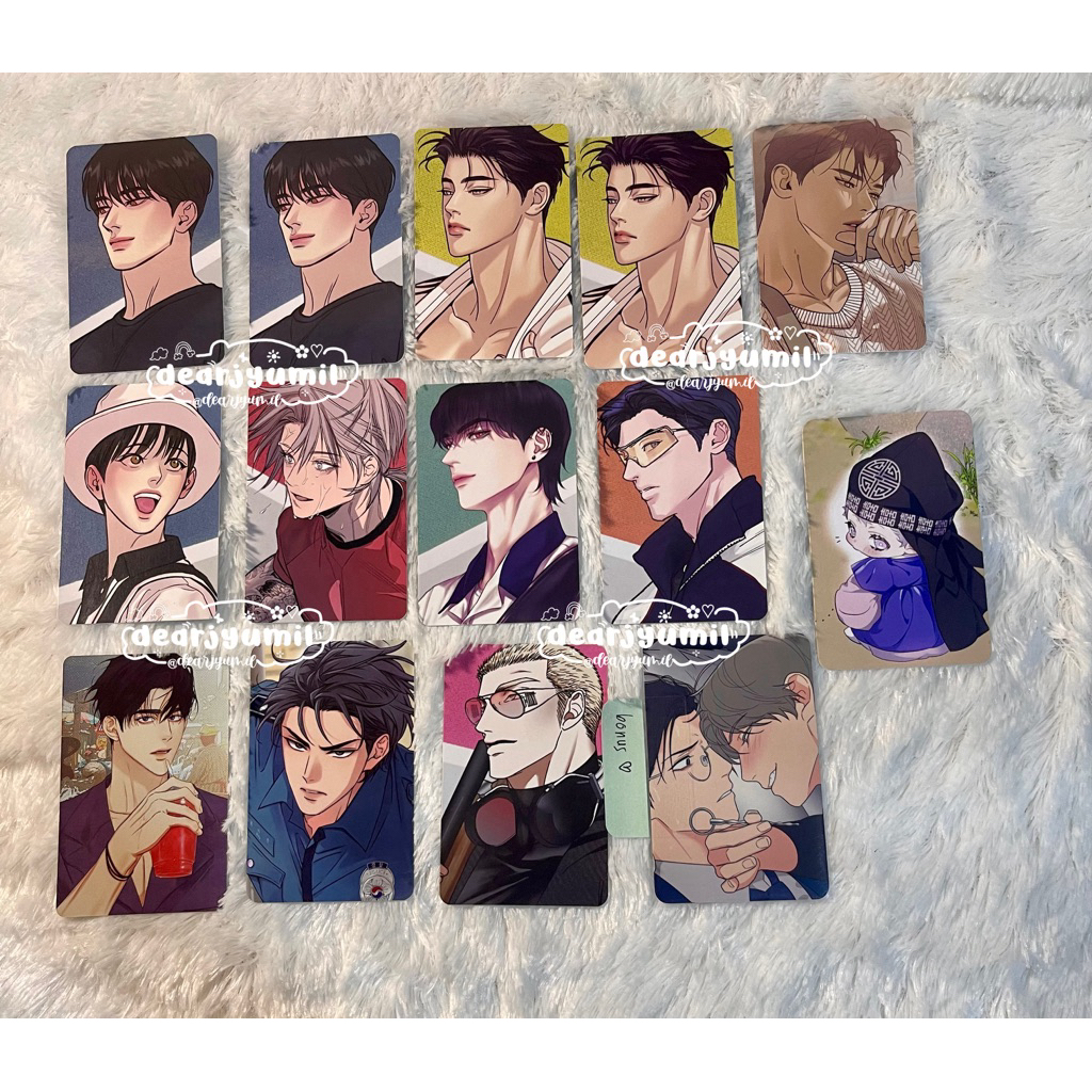 official Manhwa Lezhin Bomtoon photocard