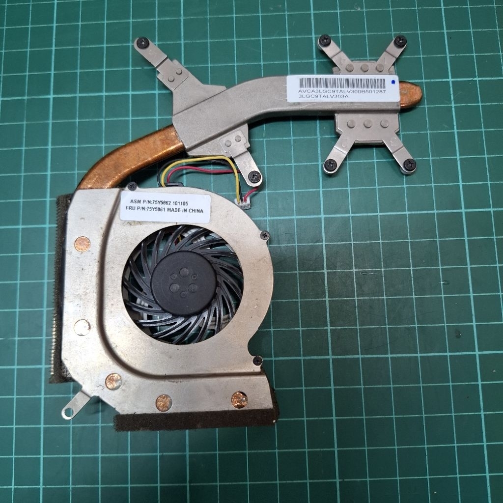 Heatsink dan Kipas laptop Lenovo Thinkpad L412