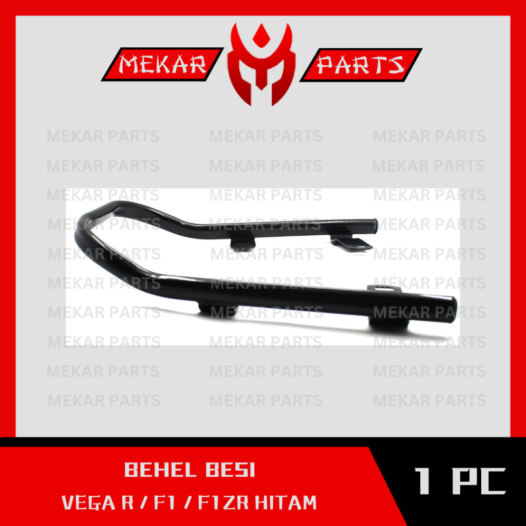 MEKAR-PARTS/BEHEL-BESI/PEGANGAN-TANGAN-BELAKANG-MOTOR/YAMAHA/VEGA-R/FI/F1ZR/HITAM/GRADE-ORI