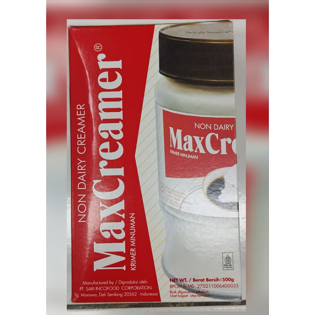 MAX CREAMER 500gr