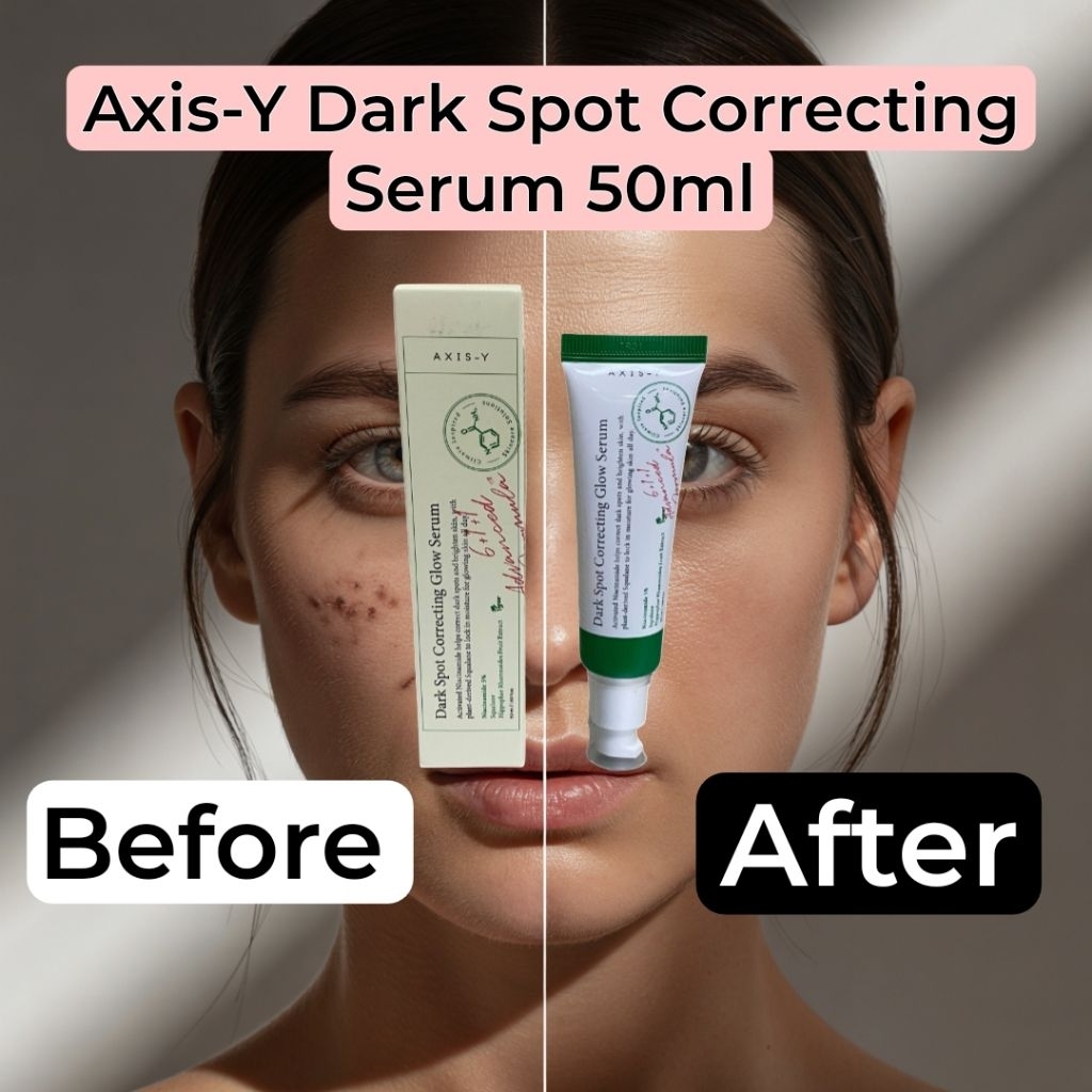 [Paket Hemat] AXIS-Y 50ml Dark Spot Correcting Serum Wajah isi 1pcs / Hemat 3pcs / Hemat 5pcs - Muka