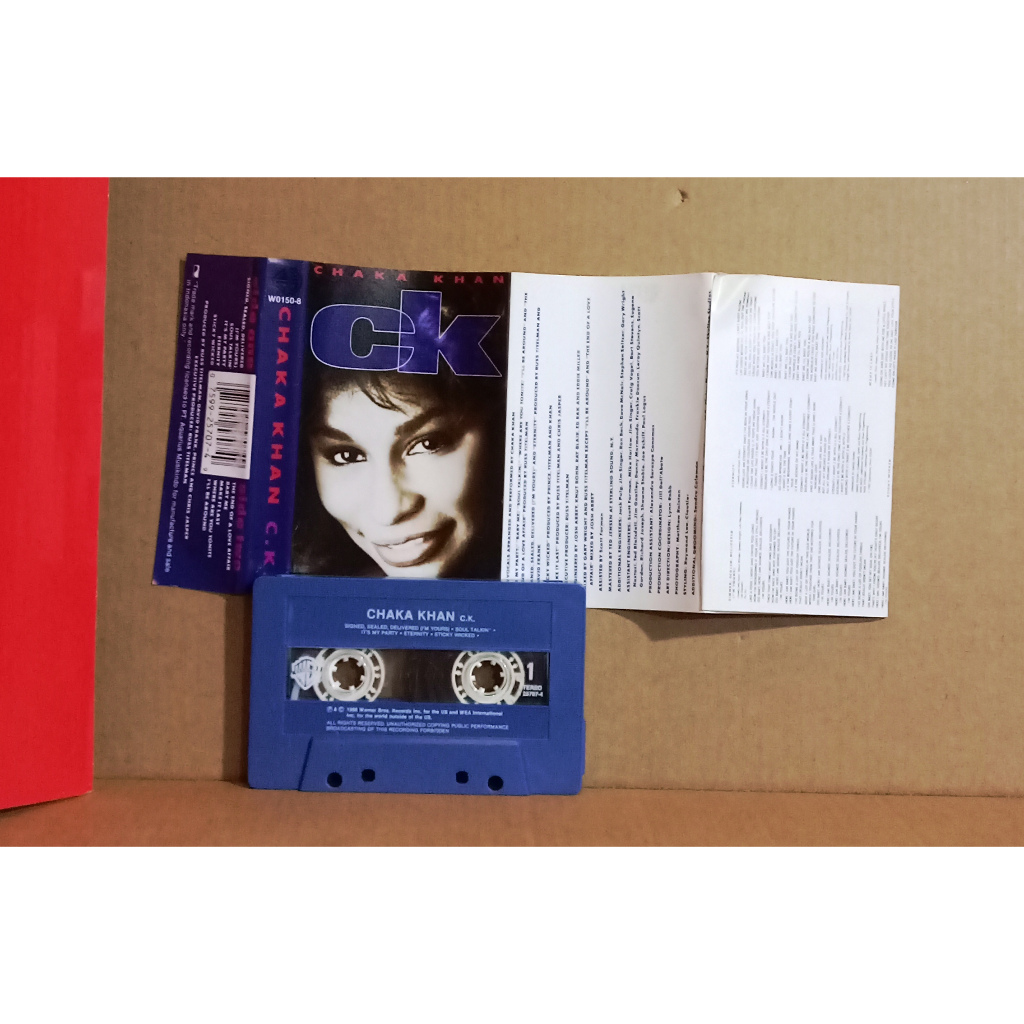 CHAKA KHAN - C K - Kaset