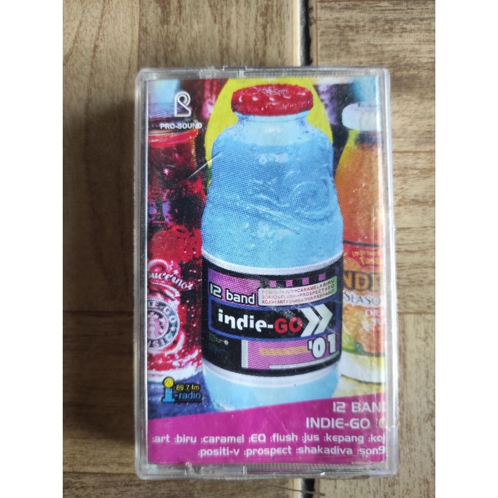 kaset pita 12 band indie GO