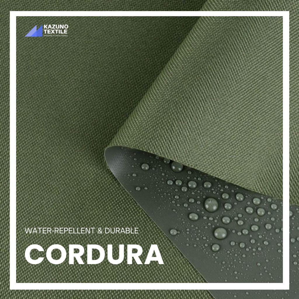 Kain Cordura 600D Roll (50 yard) Anti air Tebal Bahan Tas