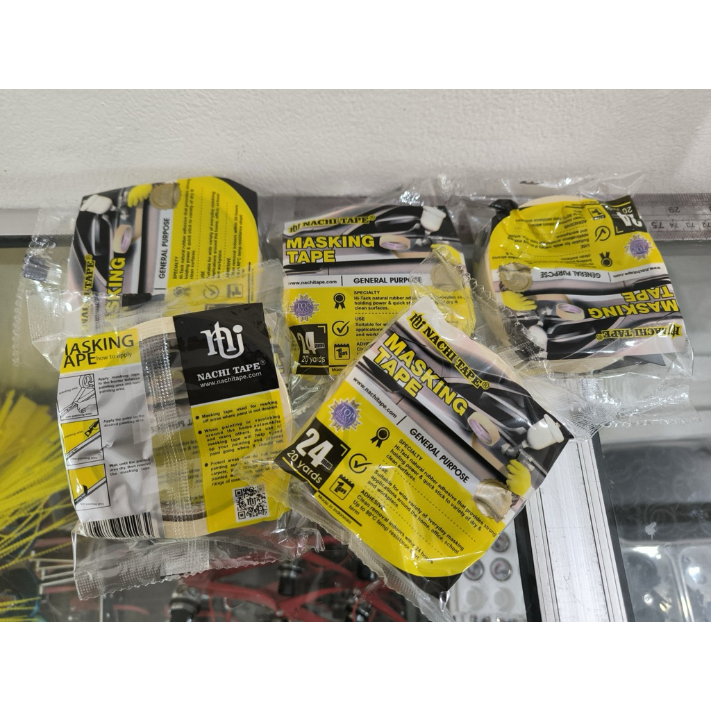 ISOLASI KERTAS | MASKING TAPE NACHI 24MM