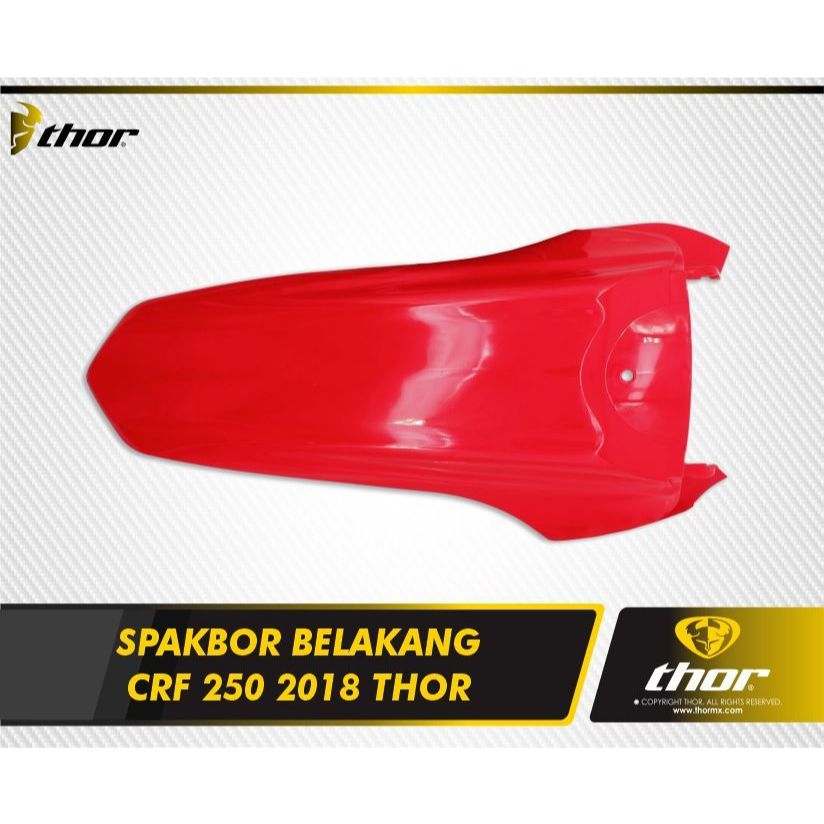 Spakbor Slebor Belakang Crf 250 2018 Trail Plastik Thor