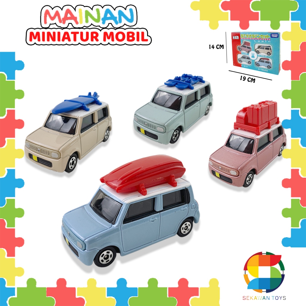 Mainan Mobil Tomy Takara / Mobil Tomy Takara Lapin 4 Pcs 334446