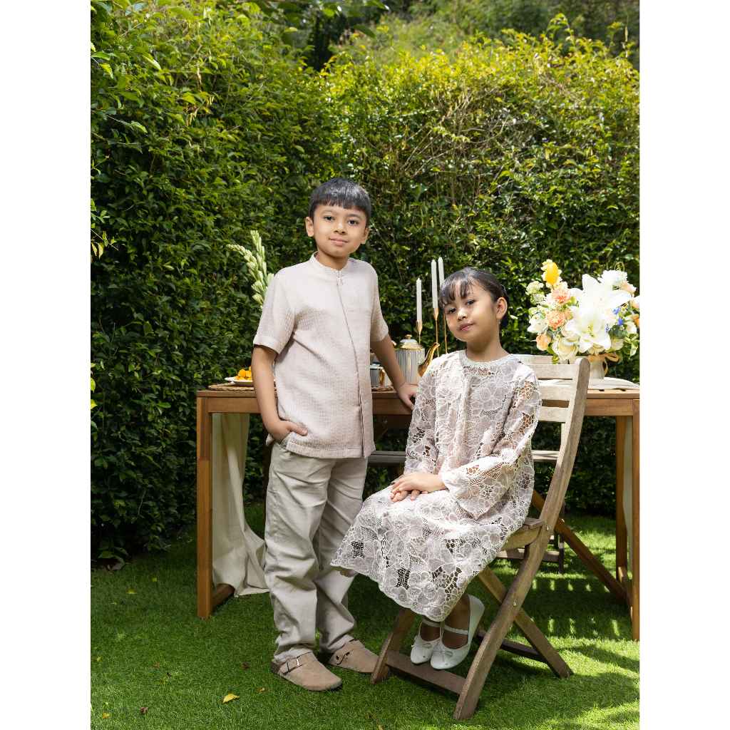 Lune Set - Family Set Raya Collection in Mauve