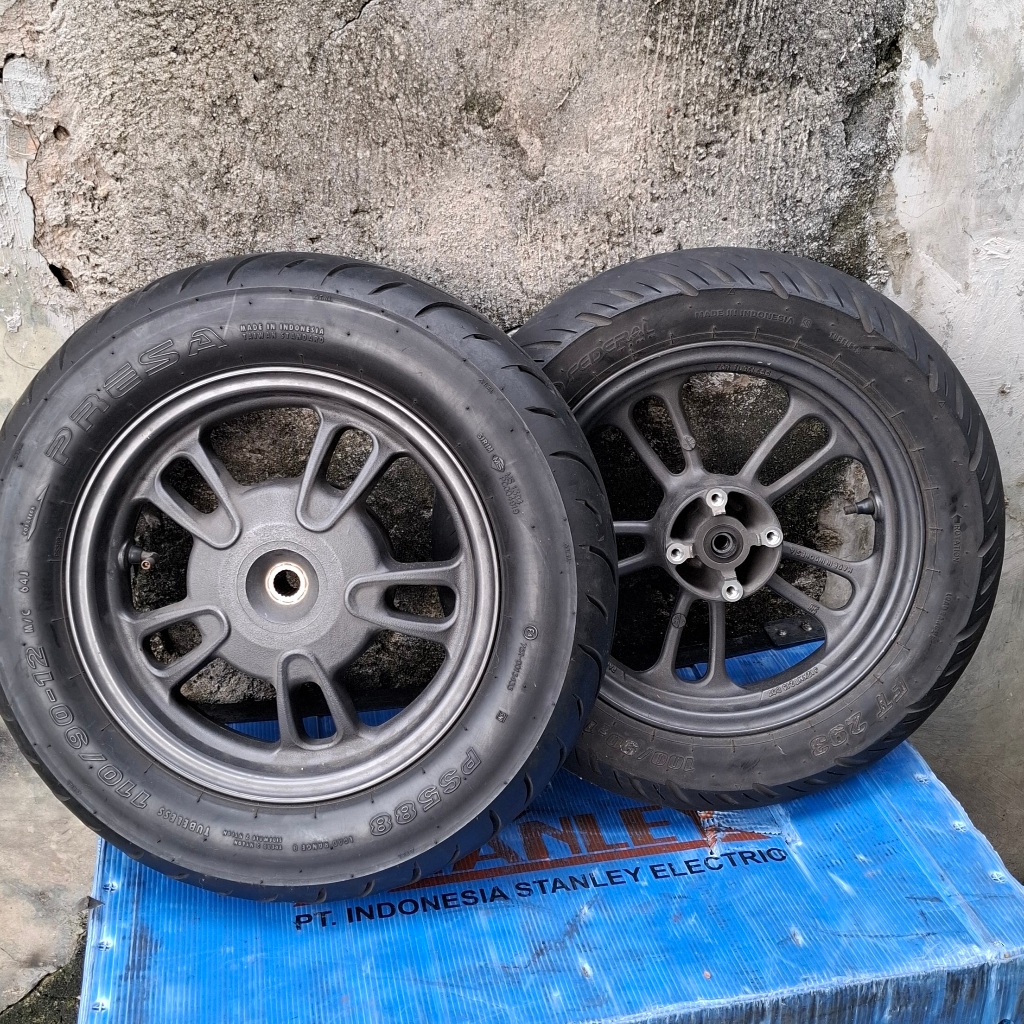Velg scoopy ring 12 scoopy new terbaru original copotan satu set