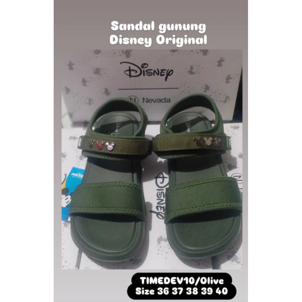 SEPATU DISNEY NEVADA ORIGINAL 100% / SEPATU WANITA DISNEY X NEVADA / sandal disney x nevada / flatsh