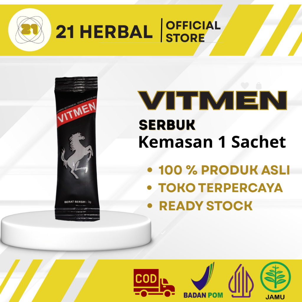 VITAMIN VITMEN -SERBUK MADU-1 SACHET-ASLI-BPOM & HALAL