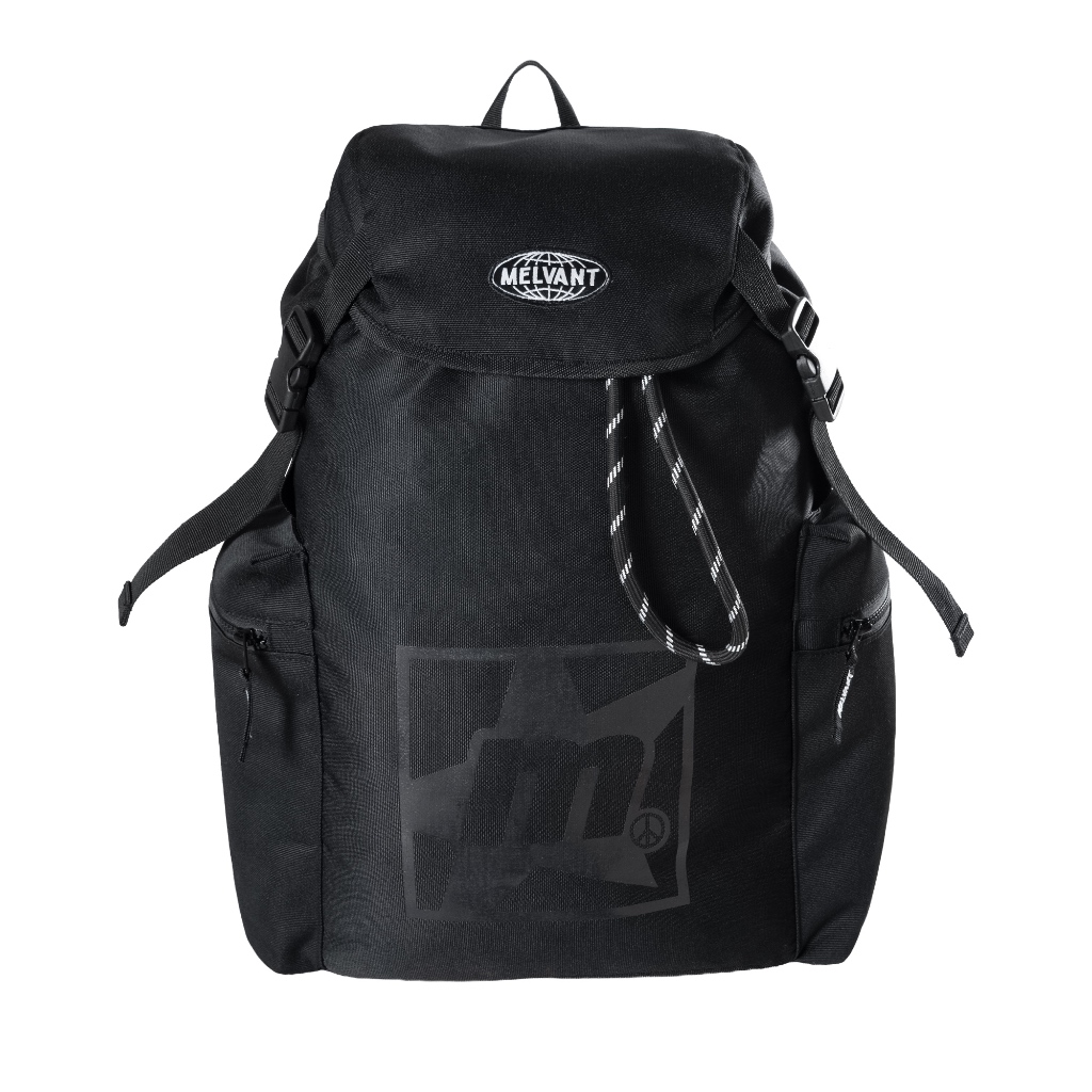 Melvant - MBP Lebron Black Backpack Bag | Tas Ransel Hitam Pria