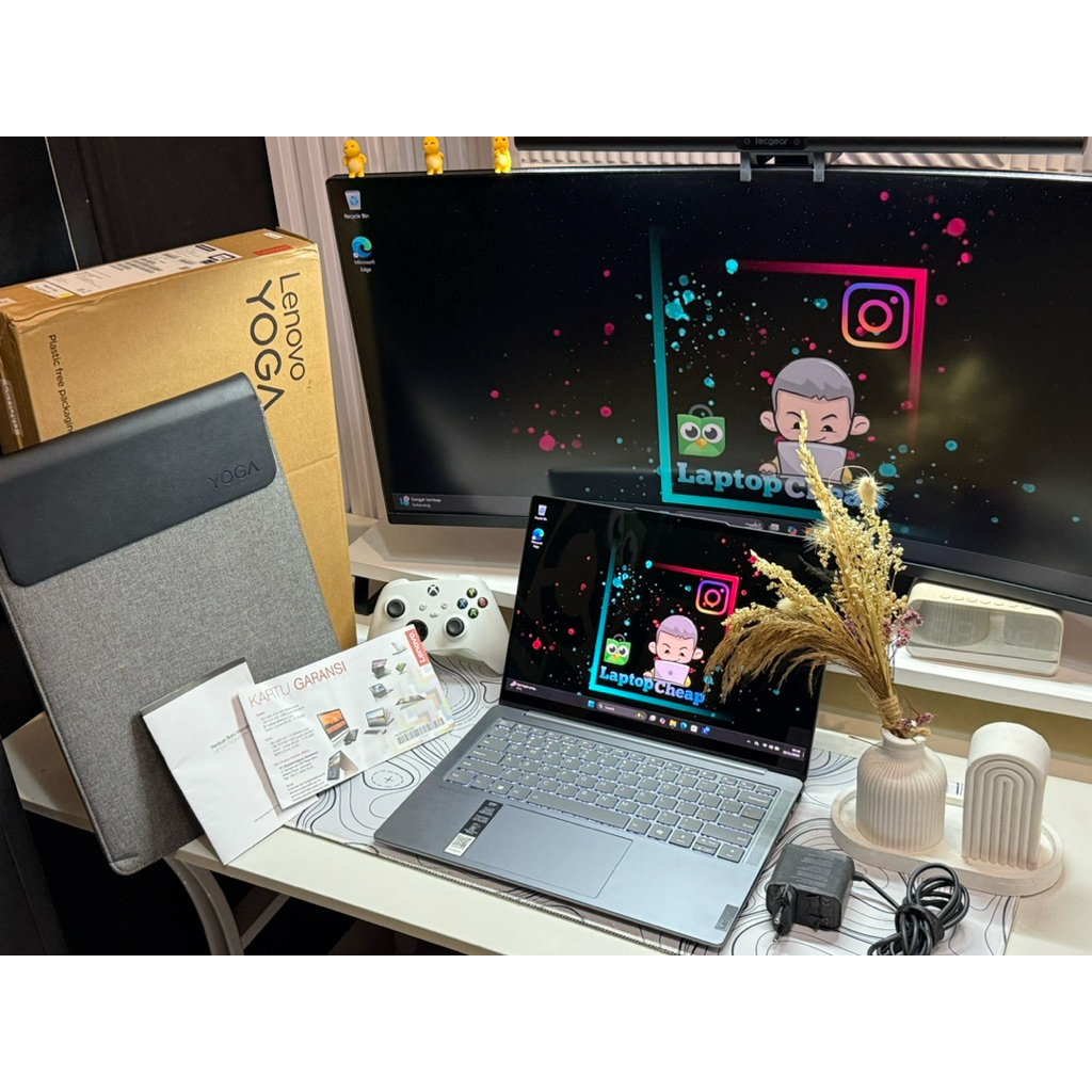 Lenovo Yoga Slim 7i 14IMH9 Ultra 7 155H OLED Touchscreen Second Likenew Garansi 2028