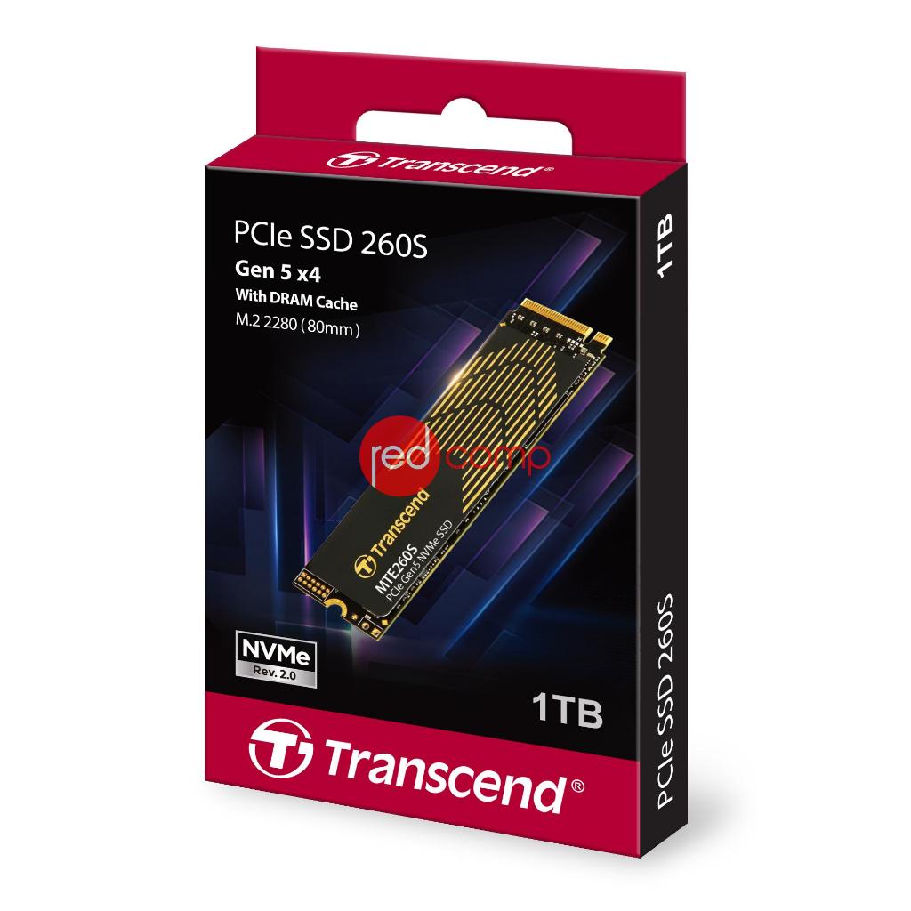 TRANSCEND MTE260S M.2 SSD NVME PCIe Gen5 x4
