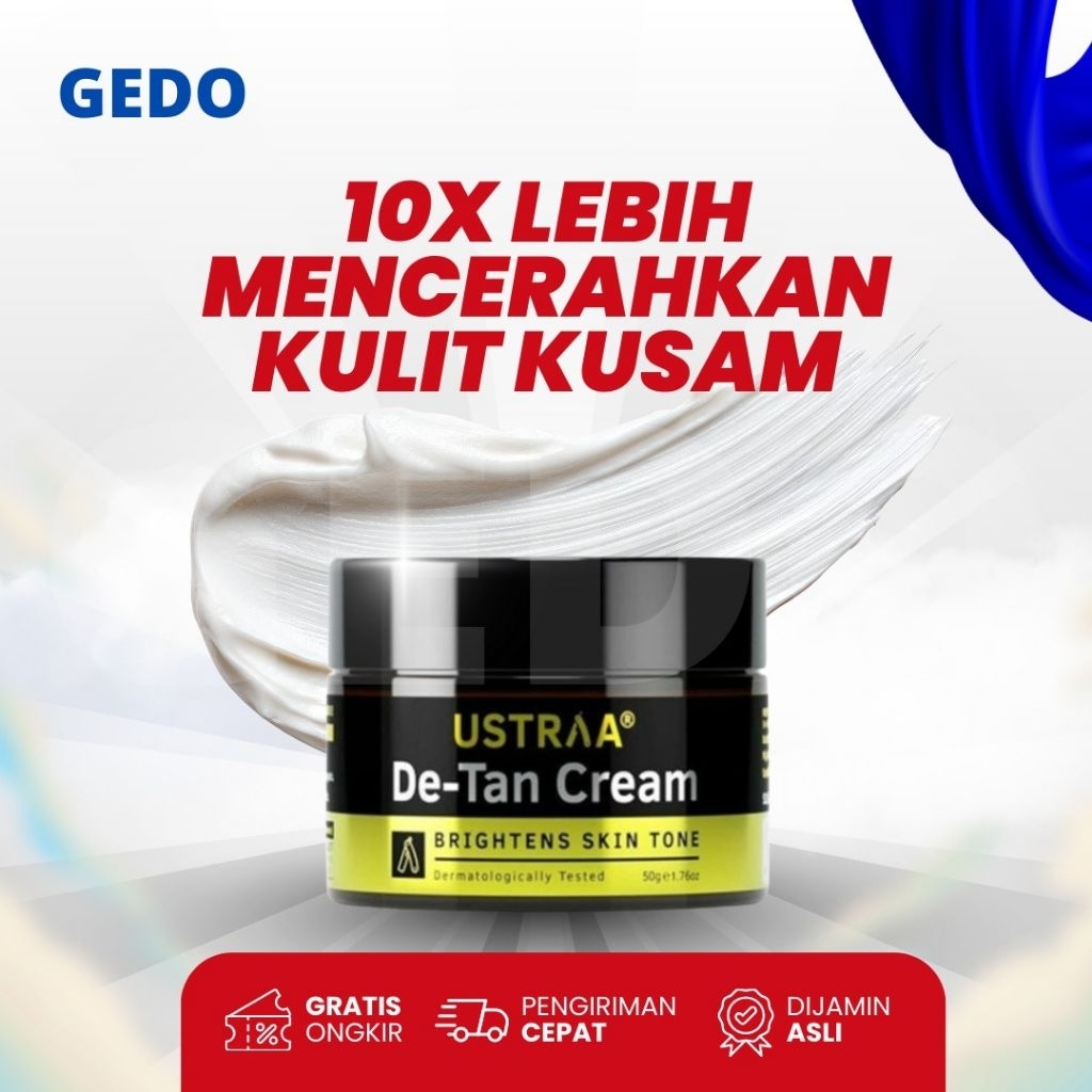 Gamal De-Tan Cream - Skincare Pria Wajib untuk Anak Motor & Aktivitas Outdoor