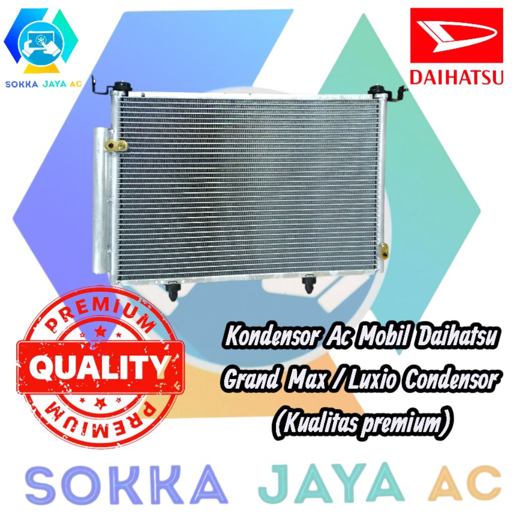 Kondensor AC Mobil Daihatsu Grand Max / Luxio Condensor (Kualitas Premium)