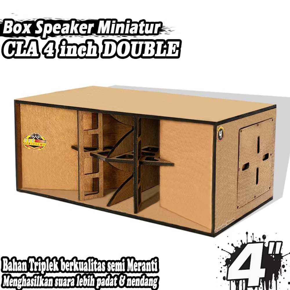 Box Speaker Miniatur CLA 4 Inch