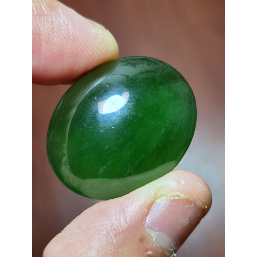 Natural batu akik lumut ijo idocrase