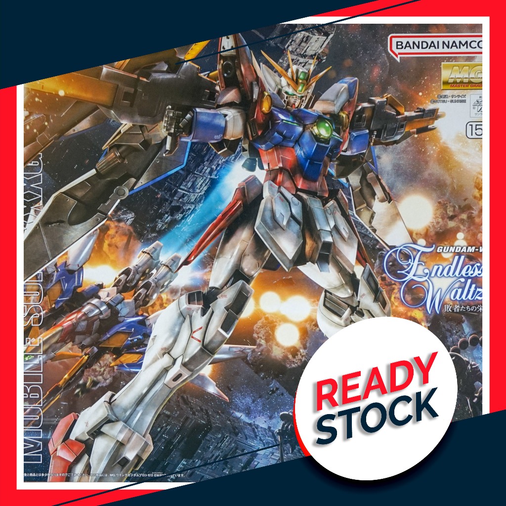 MG XXXG-00W0 Wing Gundam Proto Zero Bandai MIB