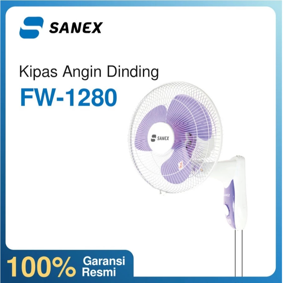 Sanex Kipas Angin Dinding FW-1280 12 Inch - Kipas Angin Dinding Sanex