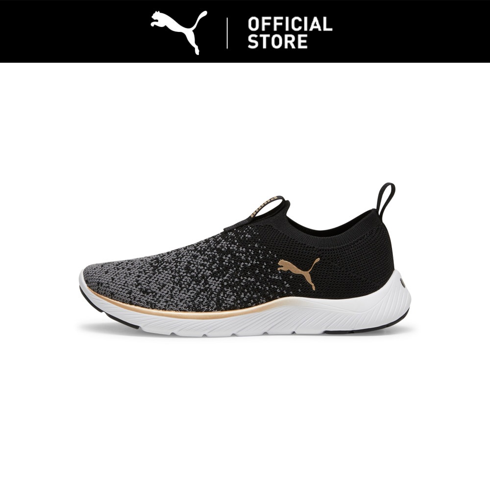 PUMA Sepatu Lari Wanita Softride Remi Slip-on Knit