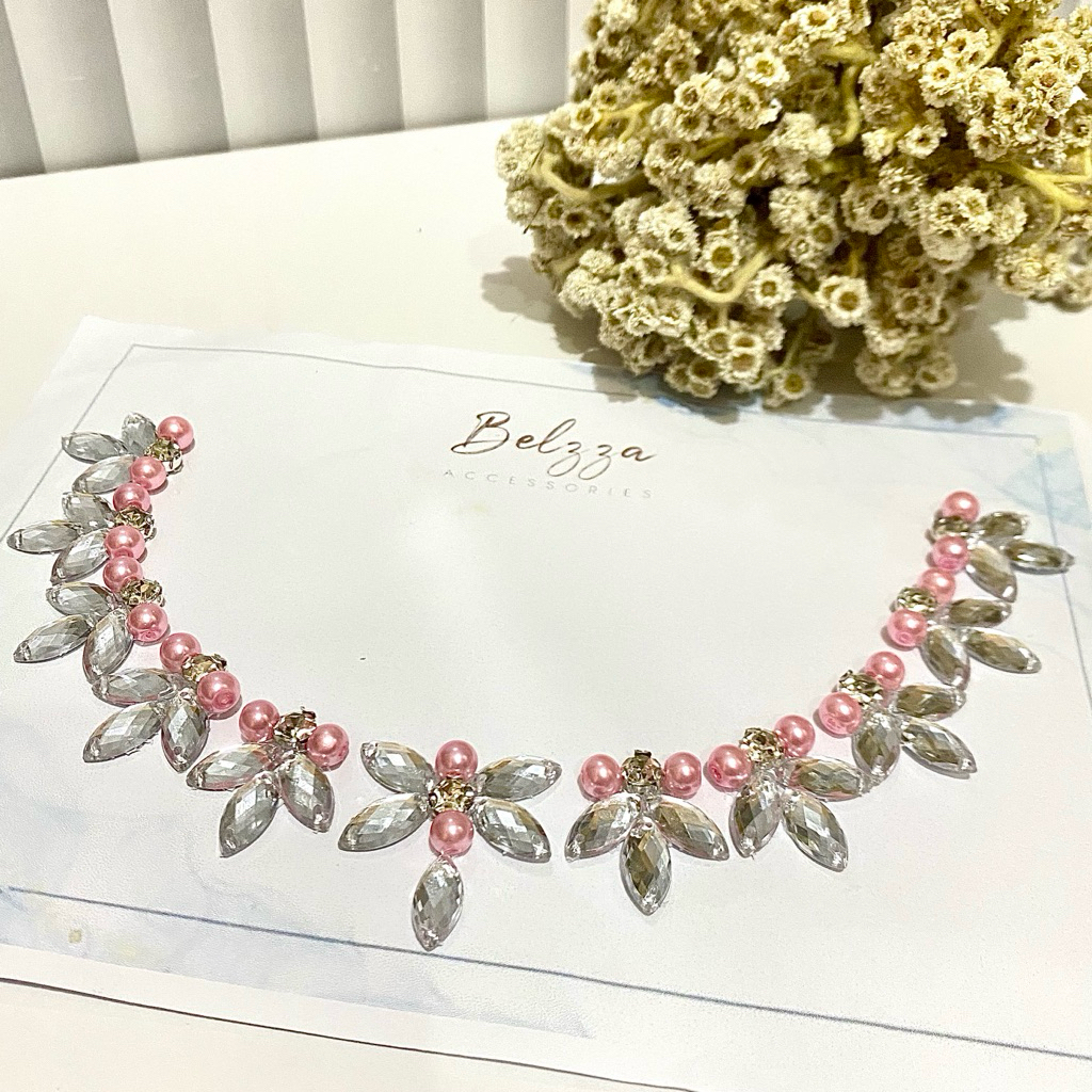 Payet Rangkai Instan | Payet Mutiara Leher | Payet Cantik Mewah Harga 1 Set