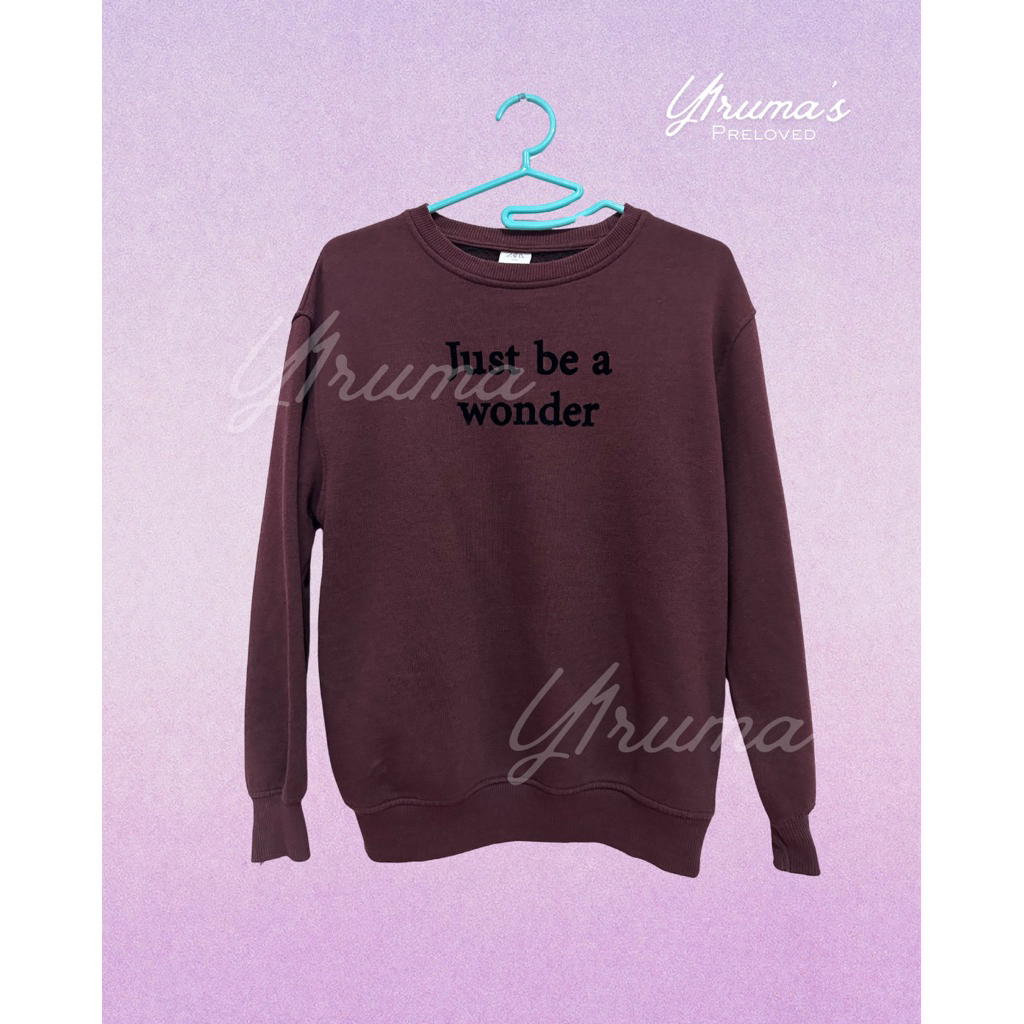 Zara Maroon sweater