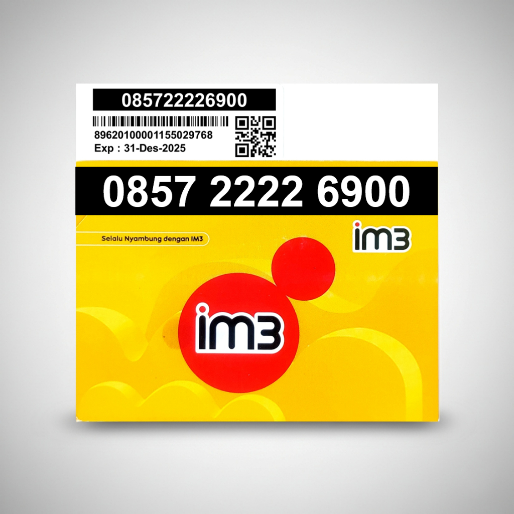 Nomor Cantik Indosat IM3 857 2222 6900