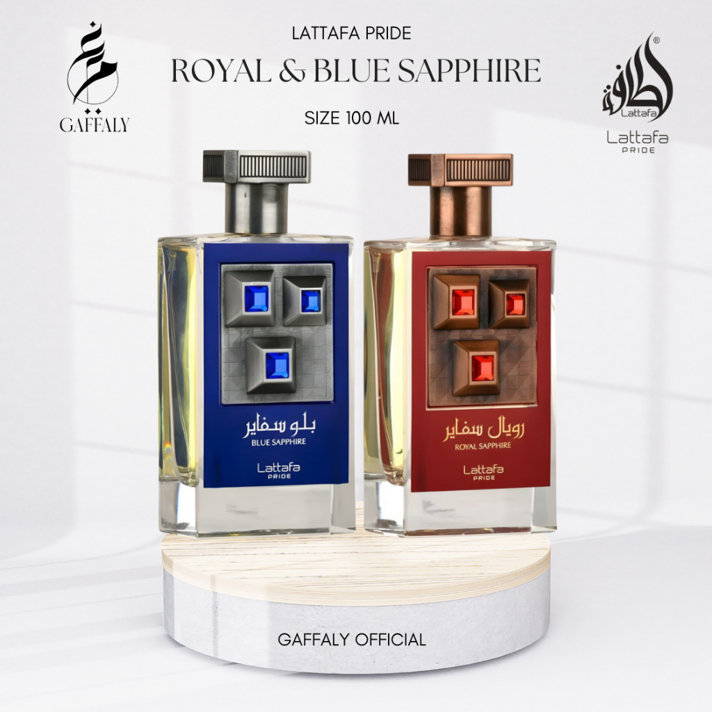 Parfume Blue & Royal saphire EDP 100ML || LATTAFA PRIDE