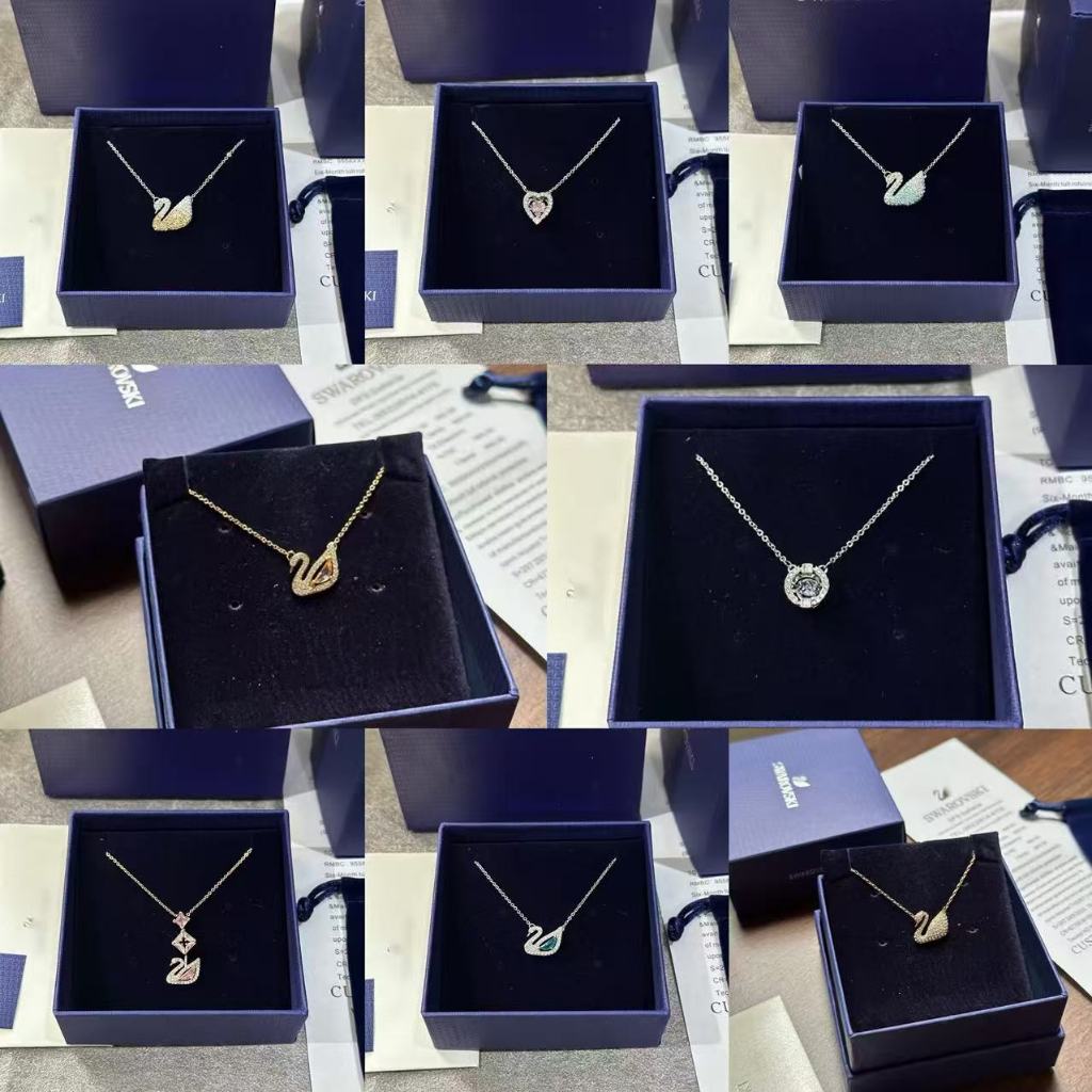 2026 Latest Swarovski Necklace - Swarovski Swan Necklace 100% Genuine