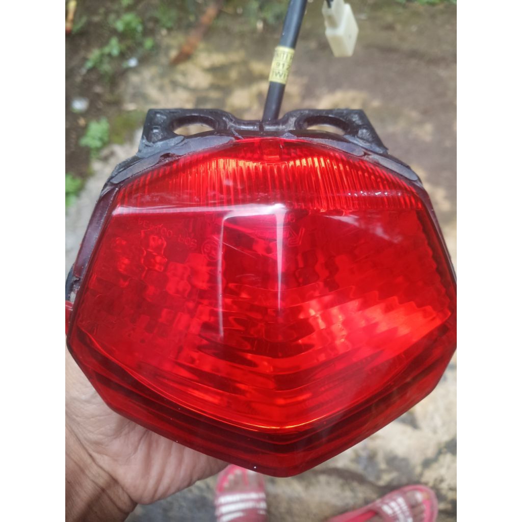 stop lampu belakang ninja rr new bekas pakai second original motor