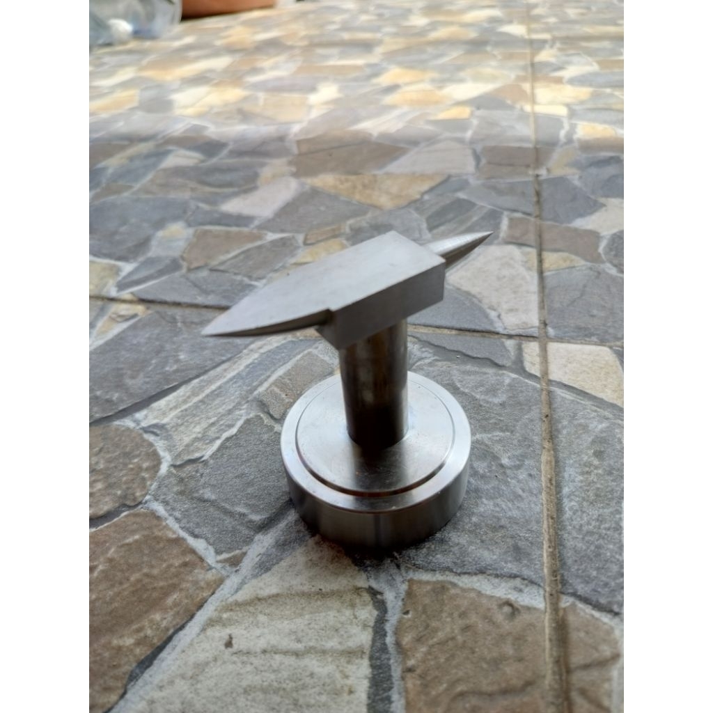 Paron Anvil Tanduk kecil Atau Besi lempengan alas buat menempa Emas,perak dan kerajinan tangan