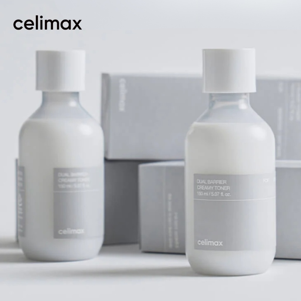 Celimax Dual Barrier Creamy Toner 150ml Hydrates, Calms & Strengthens Skin barrier