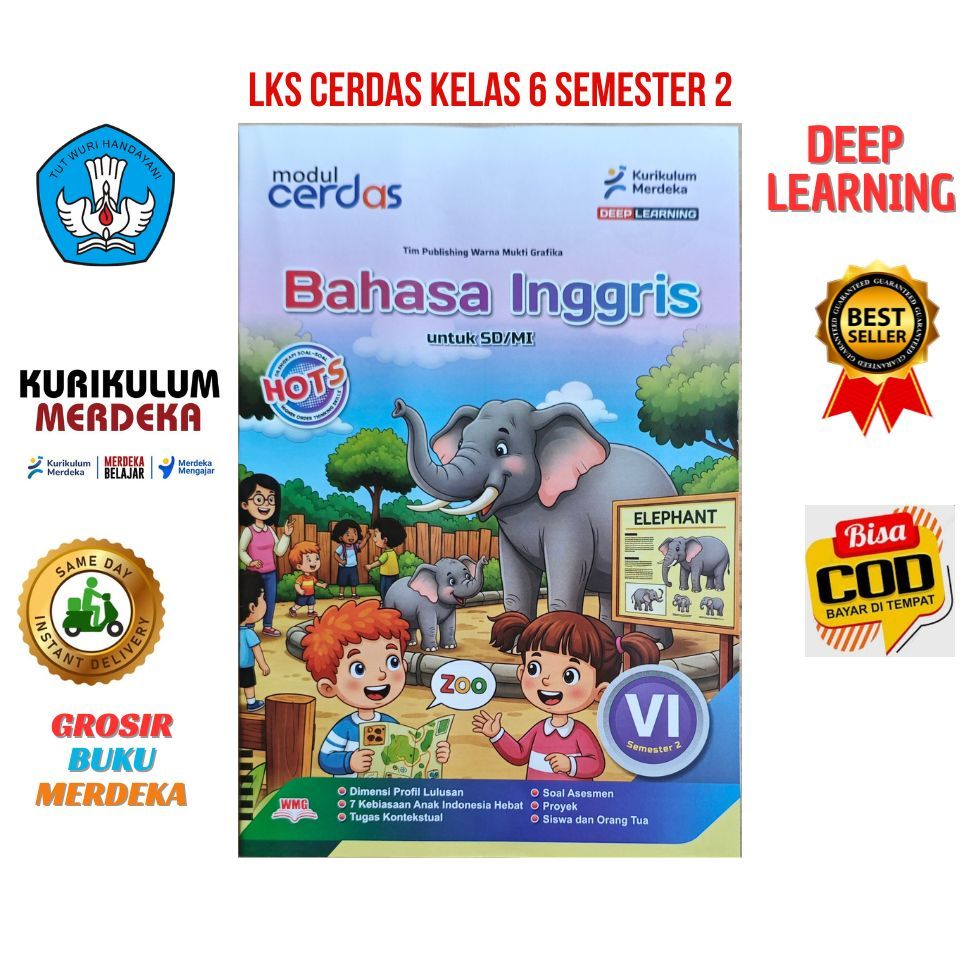 Grosir Lks Cerdas Bahasa inggris Kelas 6 Semester 2 Kurmer Deep Learning Latihan Soal