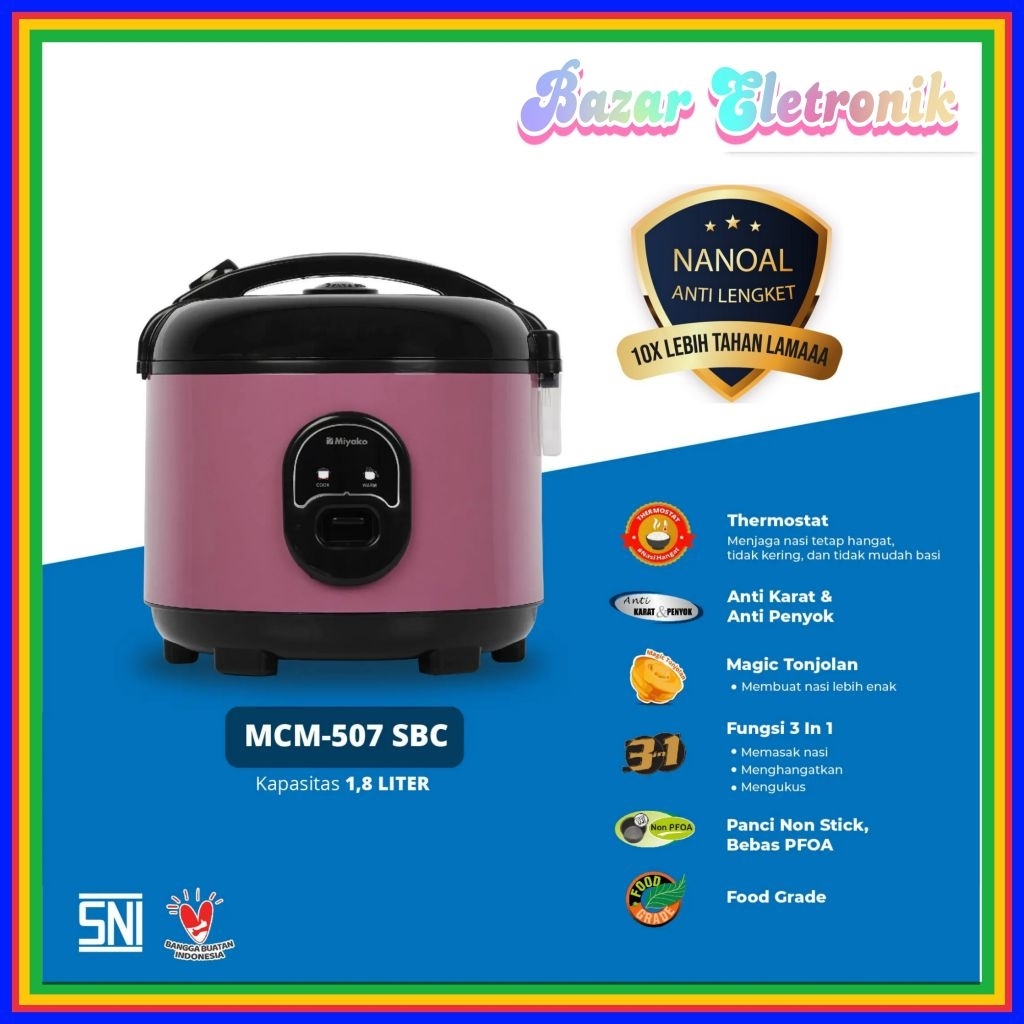 MAGIC COM MIYAKO 507 SBC / MAGIC COM MIYAKO / MAGIC COM MIYAKO 507