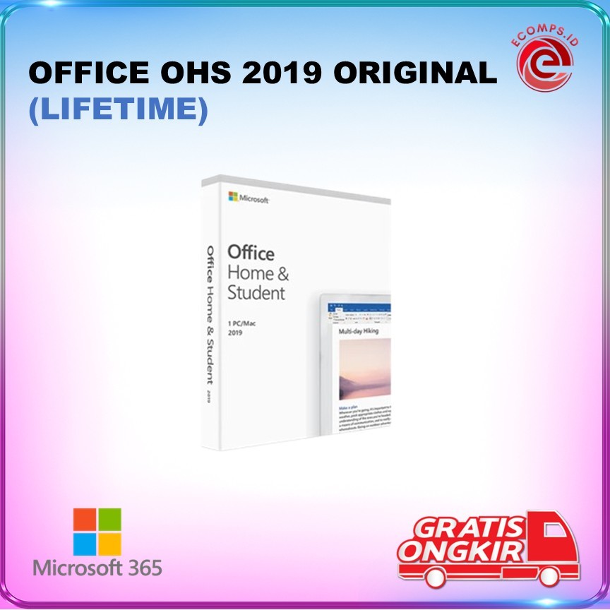 OFFICE OHS 2019 ORIGINAL RETAIL PACK