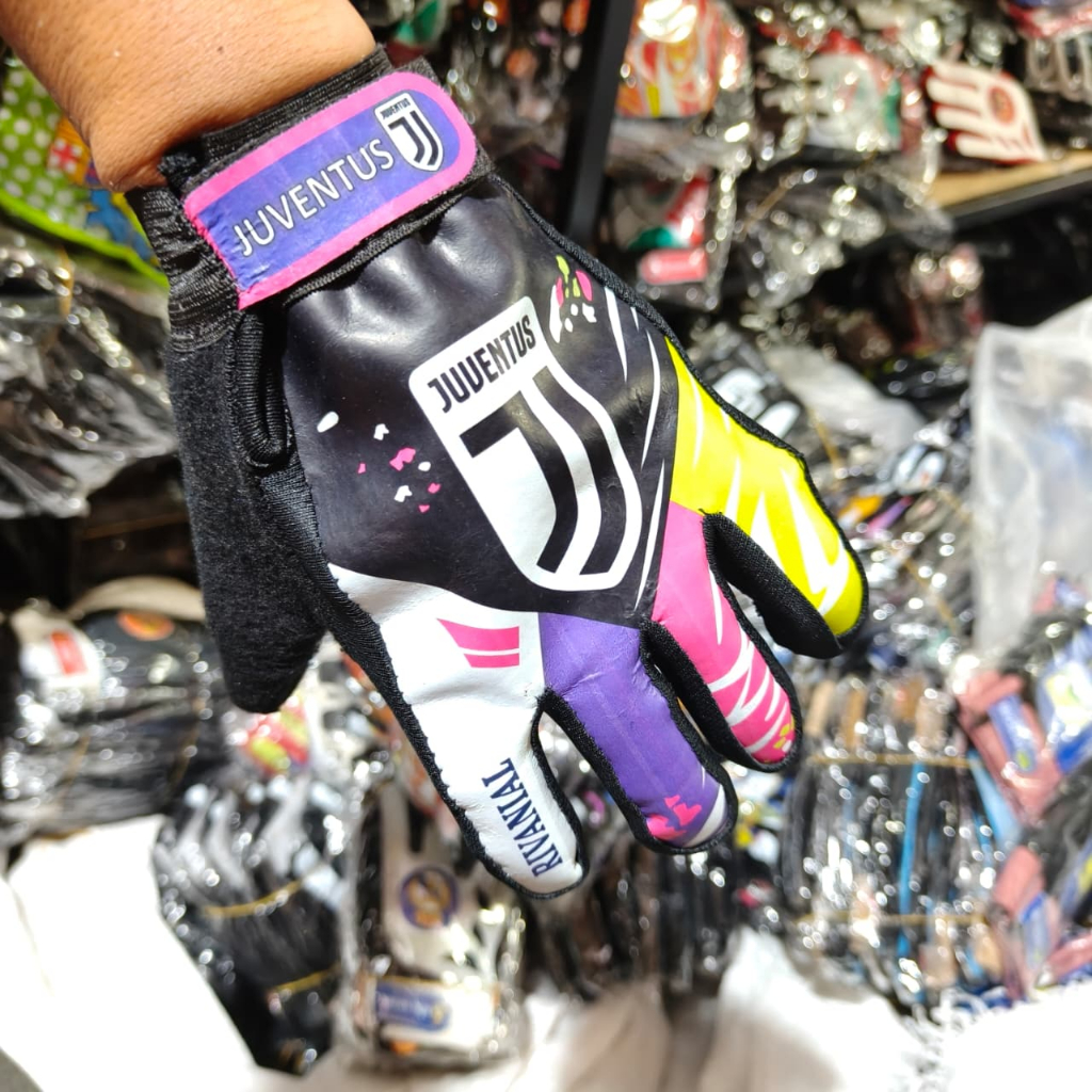 XTREXS SARUNG TANGAN KIPER ANAK LOGO JUVENTUS
