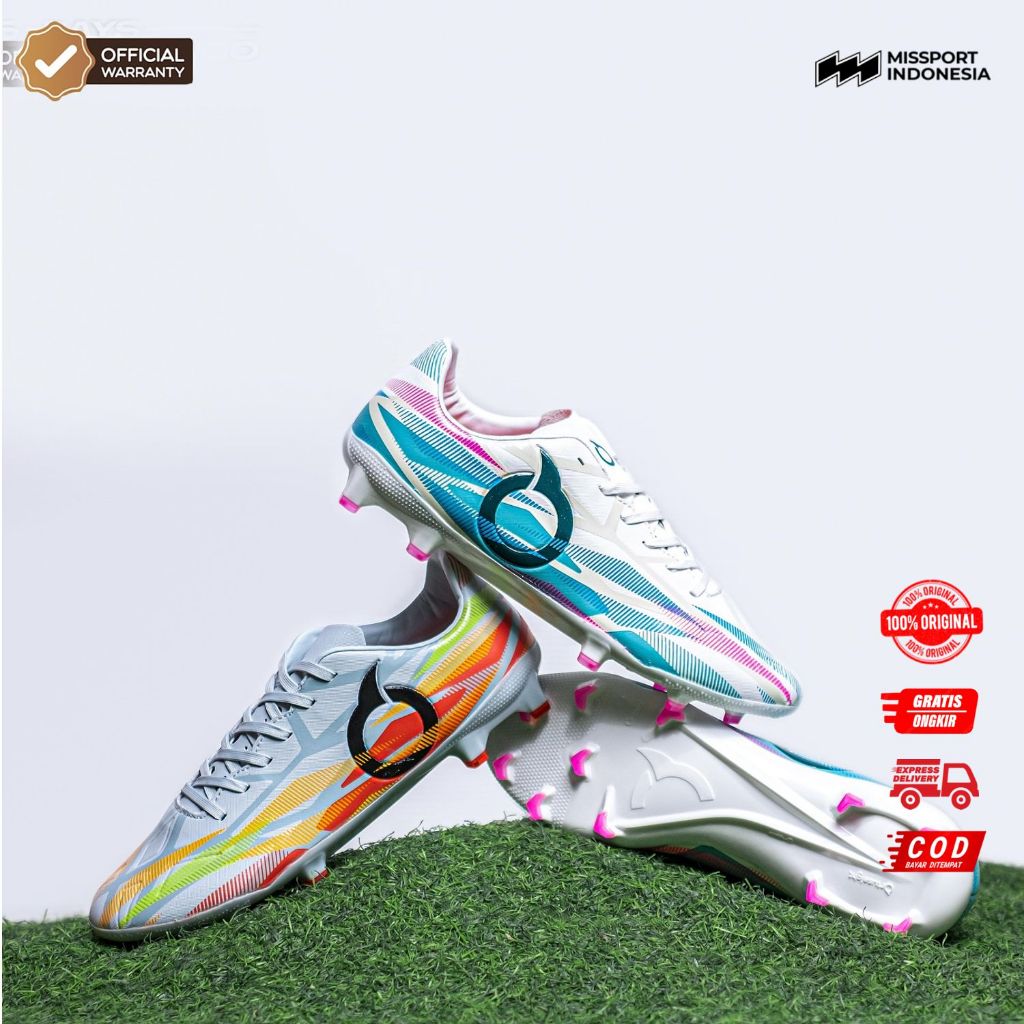 Sepatu Bola Ortuseight Catalyst Hyperion FG Ringan Original size 37 44 45
