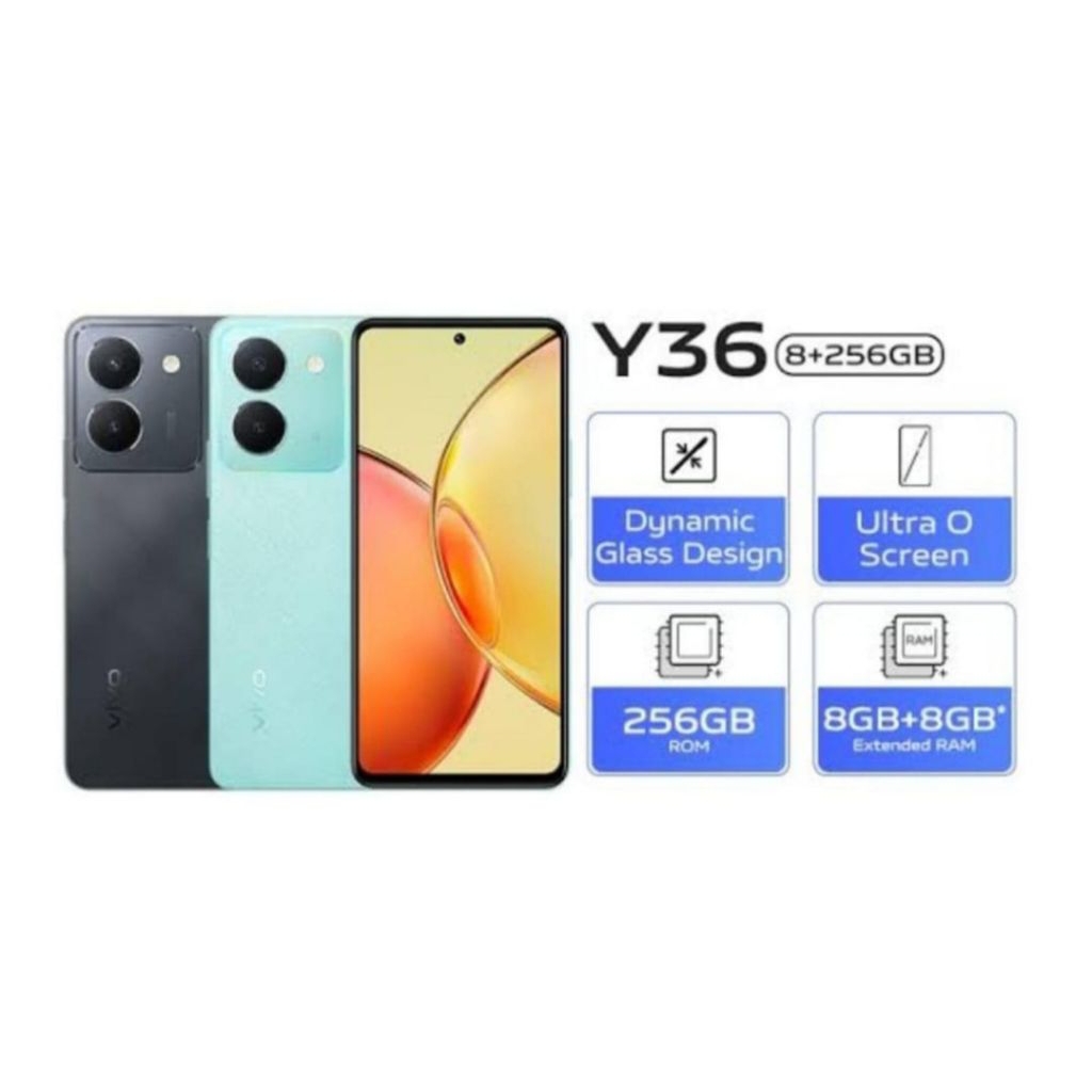 HP VIVO Y36 NFC 8/256 GB GARANSI RESMI