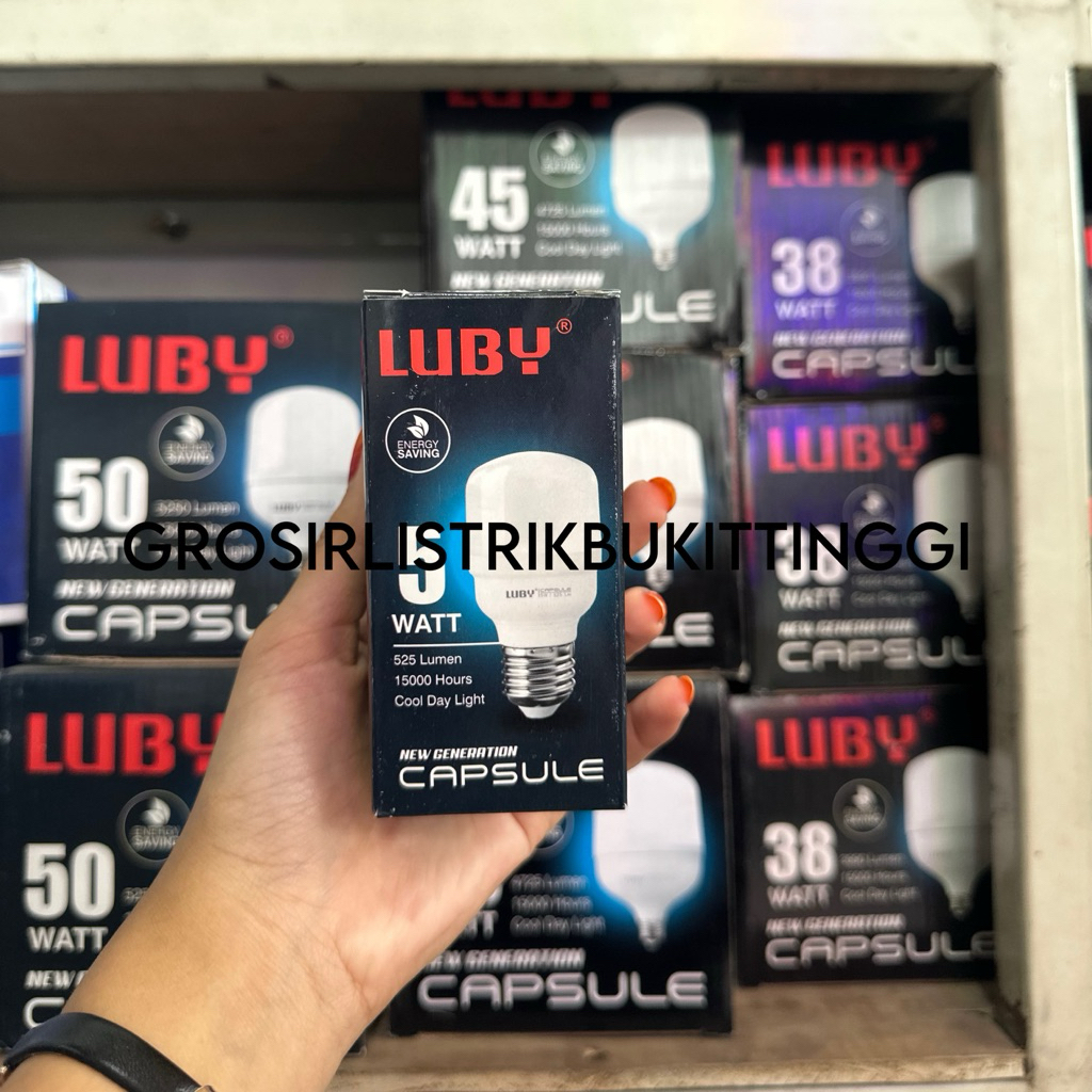 BOHLAM BOLA LAMPU LED 5WATT CAPSULE LUBY