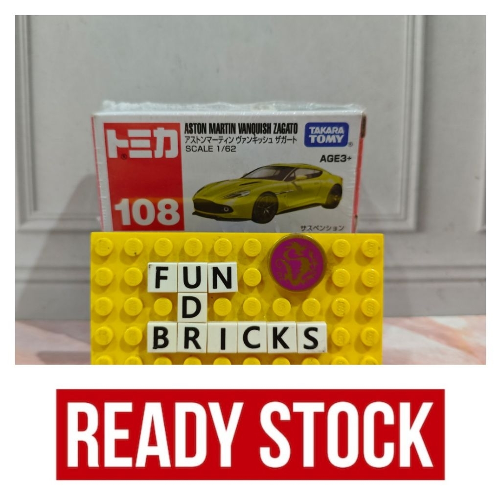 Tomica 108 Aston Martin Vanquish Zagato