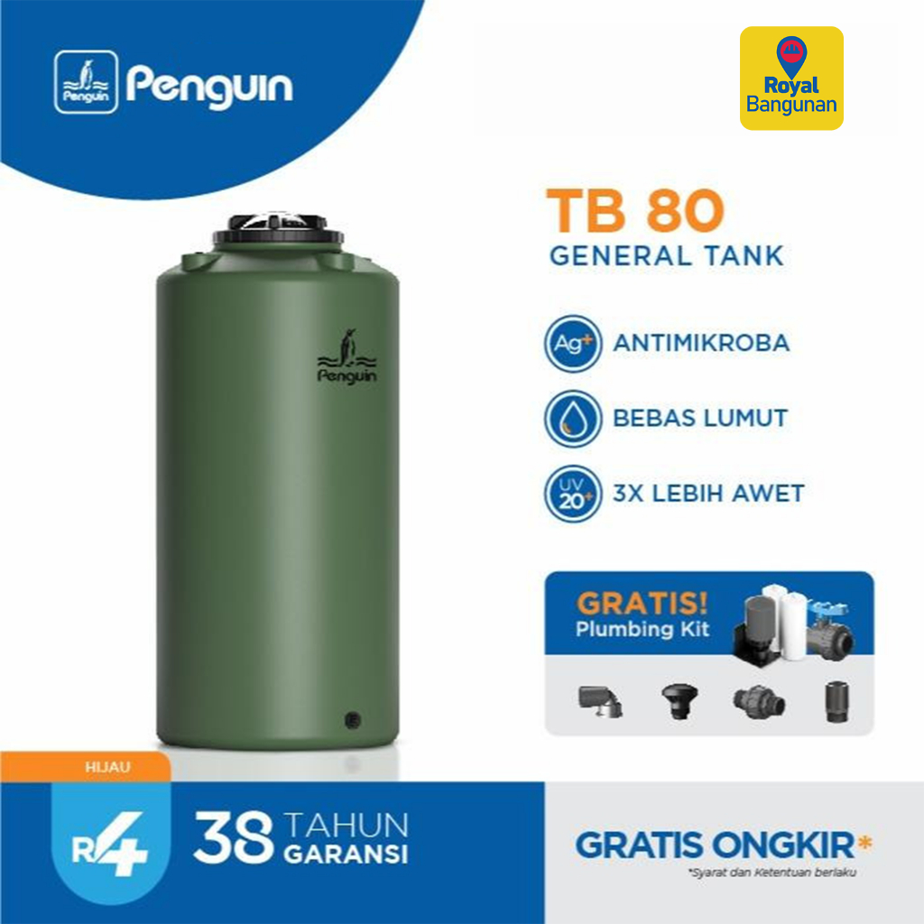 Penguin Tangki | Toren | Tandon Air TB 80 800 liter