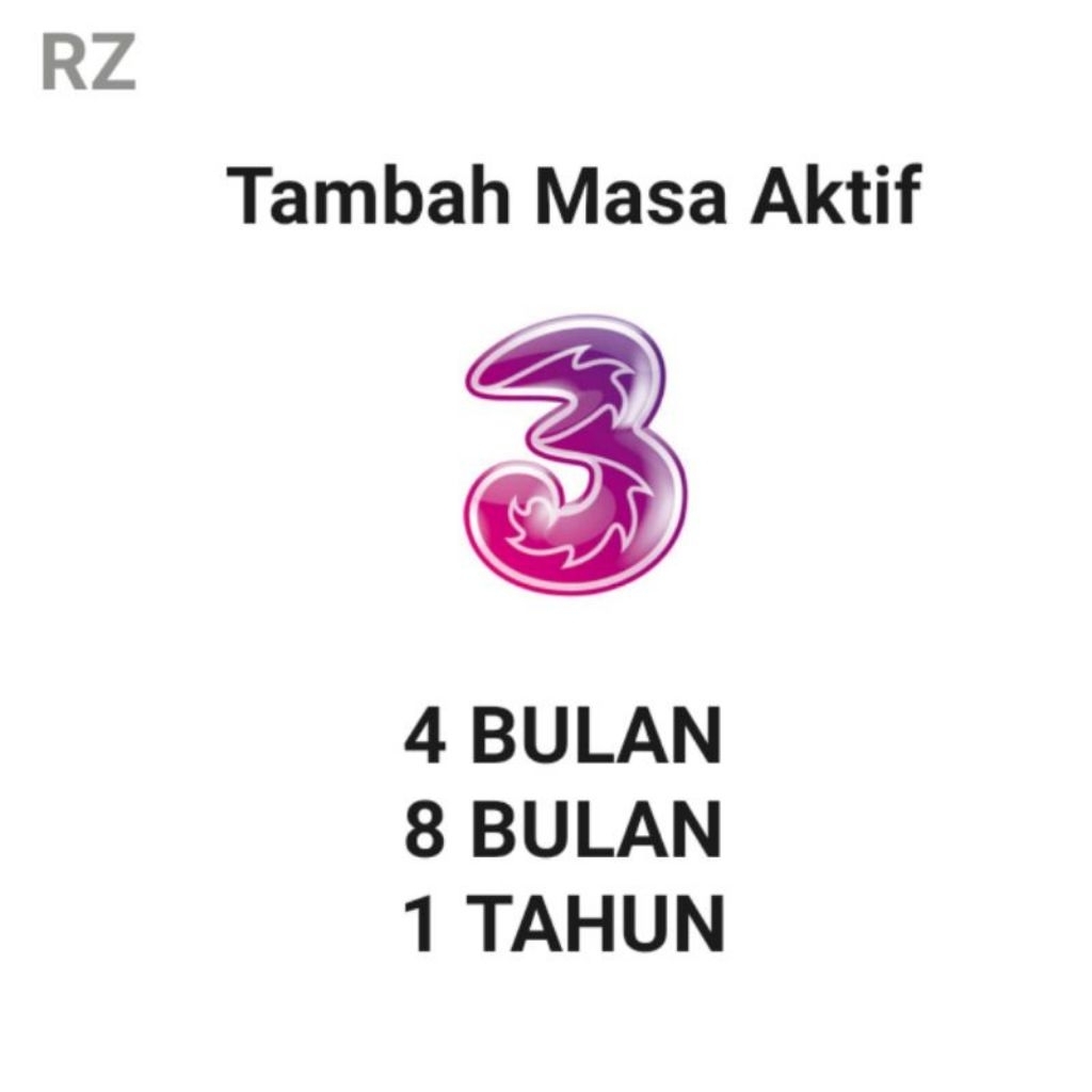 Perpanjang Masa Aktif Kartu Perdana Tri / Tambah Masa Aktif Kartu Tri